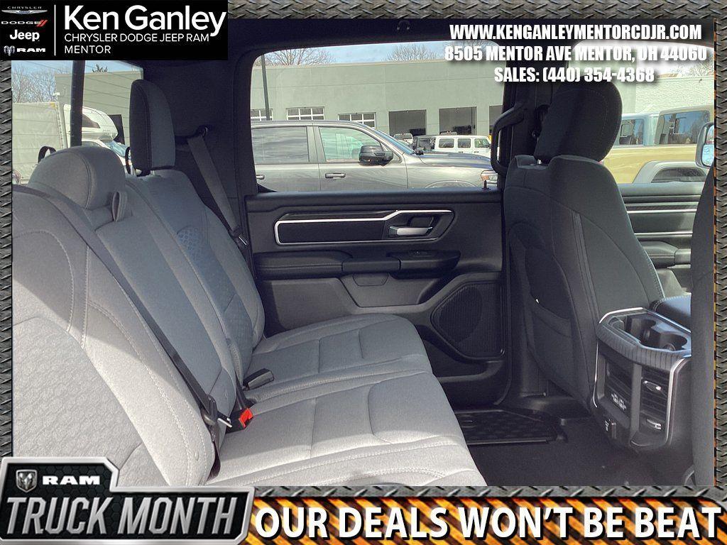 new 2025 Ram 1500 car, priced at $47,177
