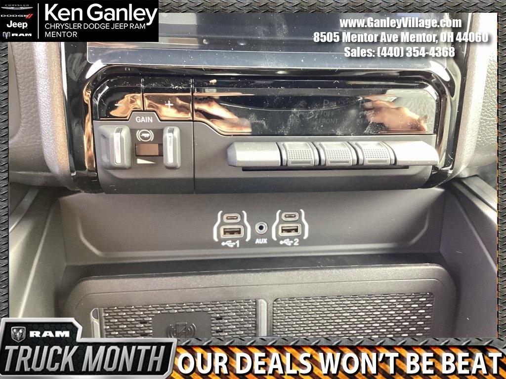 new 2025 Ram 1500 car, priced at $43,677