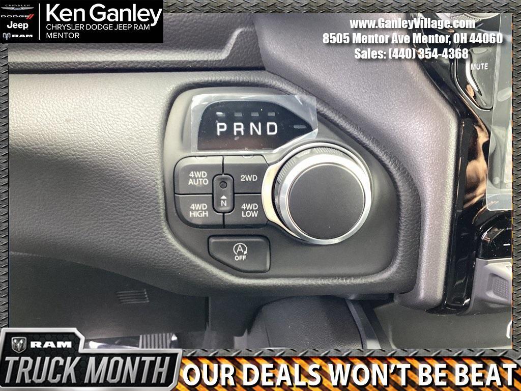 new 2025 Ram 1500 car, priced at $43,677