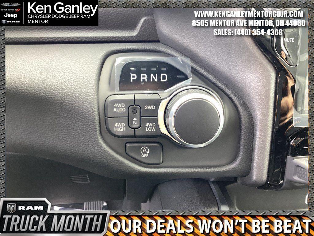 new 2025 Ram 1500 car, priced at $47,177
