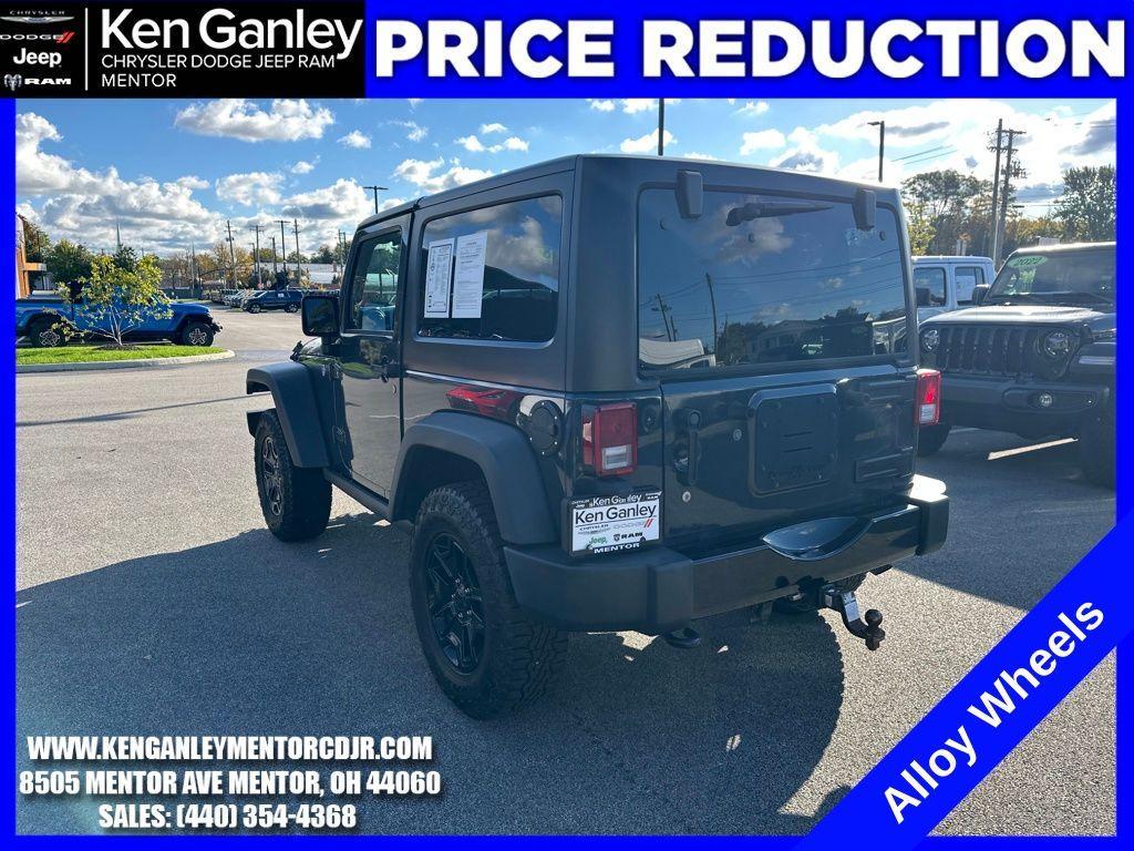 used 2018 Jeep Wrangler JK car, priced at $13,700