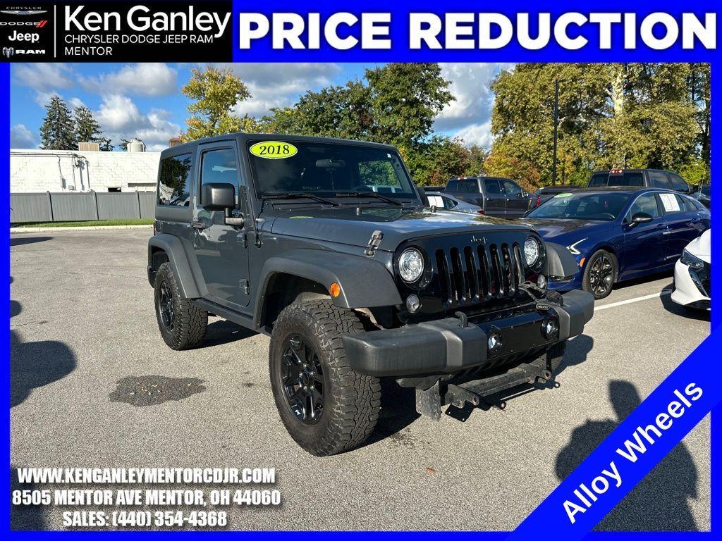 used 2018 Jeep Wrangler JK car, priced at $15,900
