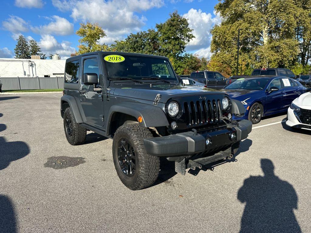 used 2018 Jeep Wrangler JK car, priced at $13,700