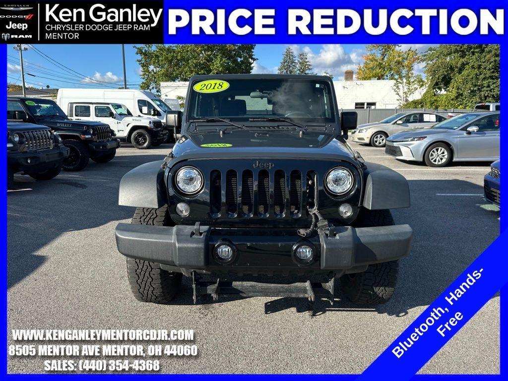used 2018 Jeep Wrangler JK car, priced at $13,700