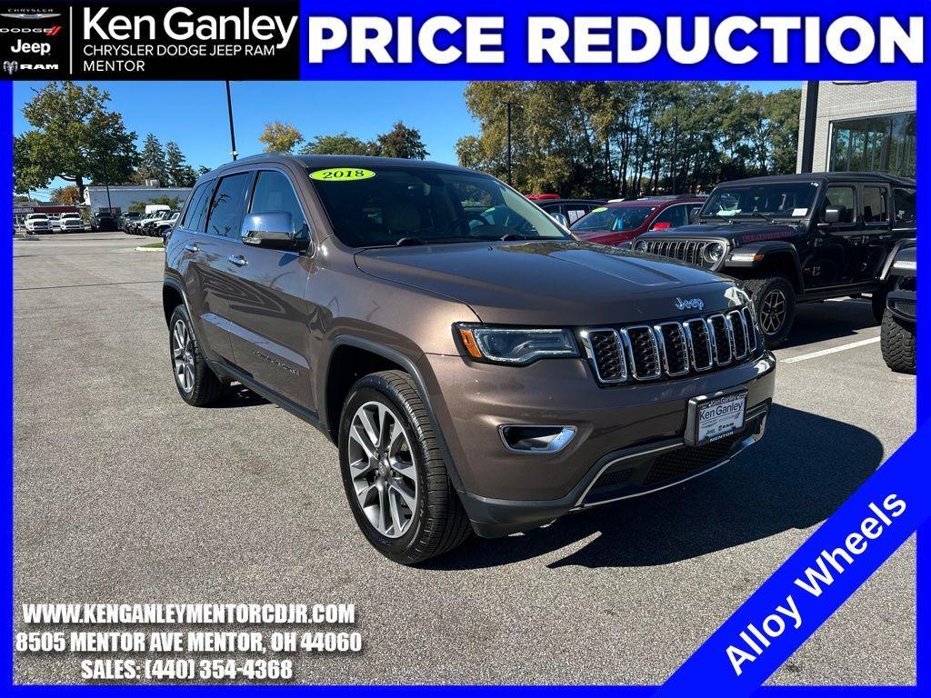 used 2018 Jeep Grand Cherokee car, priced at $15,900
