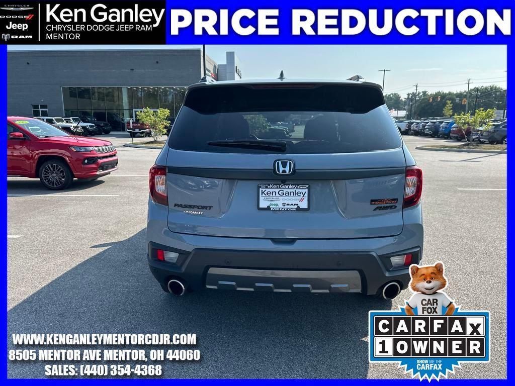 used 2022 Honda Passport car, priced at $34,500