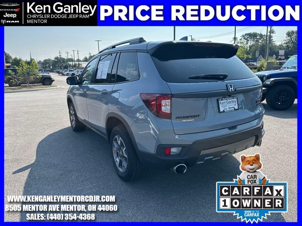 used 2022 Honda Passport car, priced at $34,500