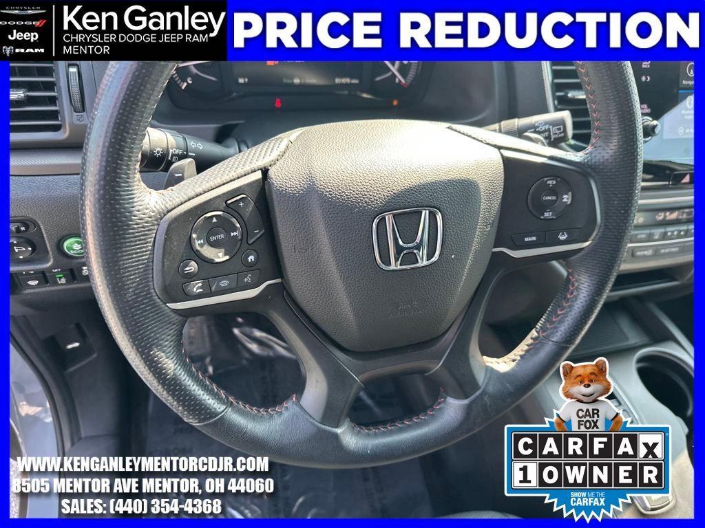 used 2022 Honda Passport car, priced at $34,500