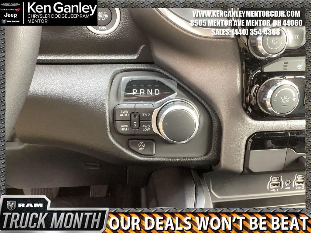 new 2025 Ram 1500 car, priced at $39,885