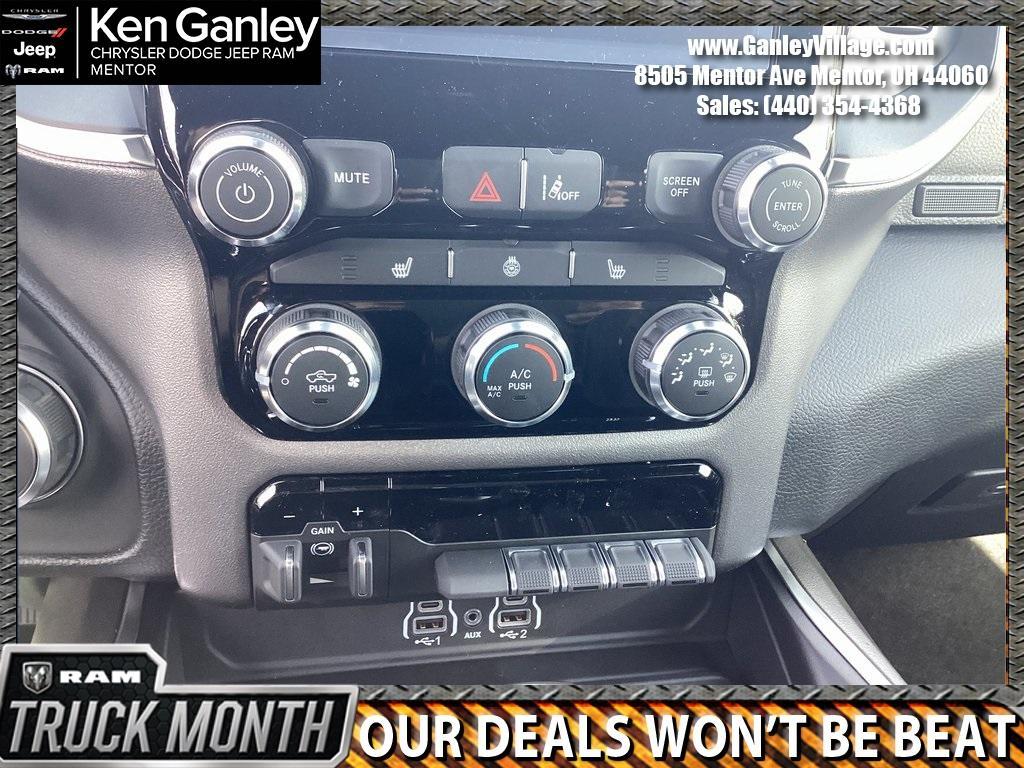 new 2025 Ram 1500 car, priced at $48,128
