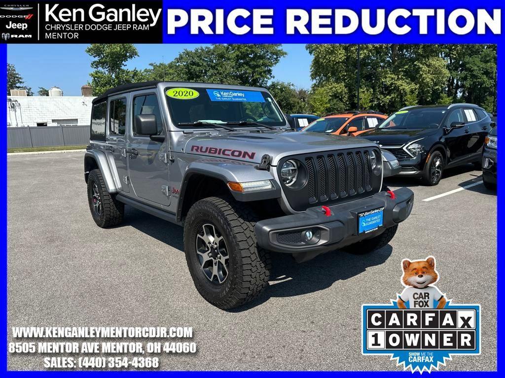 used 2020 Jeep Wrangler Unlimited car, priced at $28,900