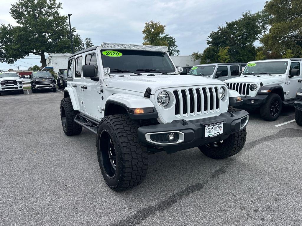 used 2020 Jeep Wrangler Unlimited car, priced at $27,500