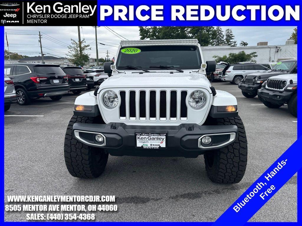 used 2020 Jeep Wrangler Unlimited car, priced at $27,500