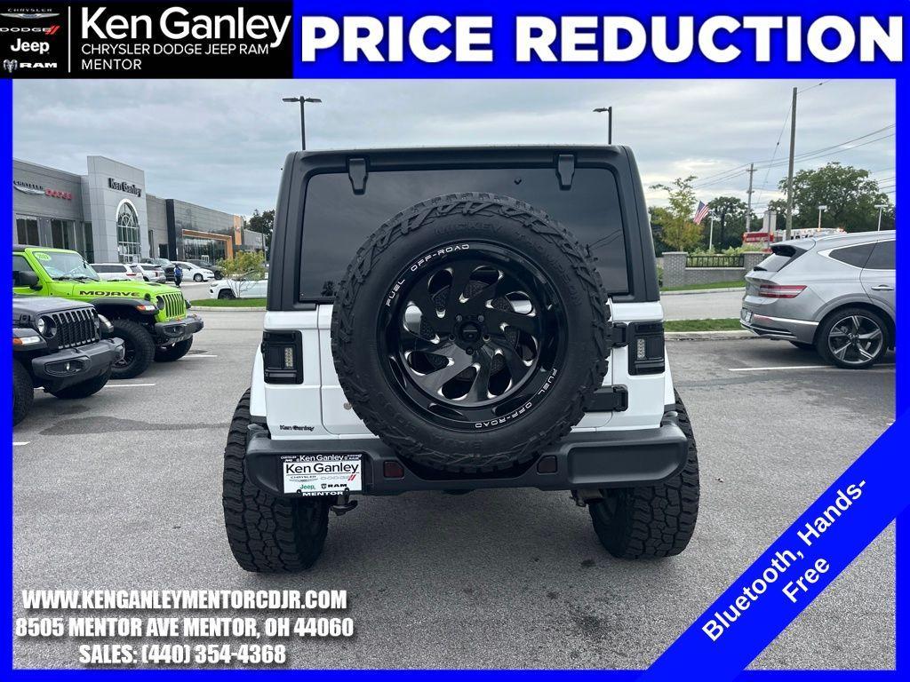 used 2020 Jeep Wrangler Unlimited car, priced at $27,500