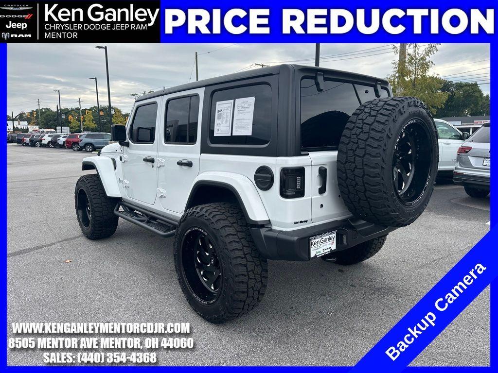 used 2020 Jeep Wrangler Unlimited car, priced at $27,500