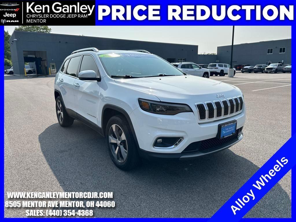 used 2019 Jeep Cherokee car, priced at $18,500