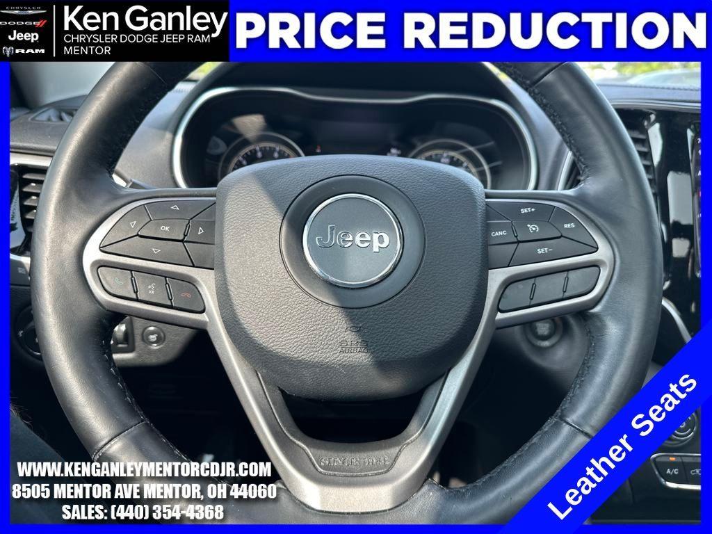used 2019 Jeep Cherokee car, priced at $18,500