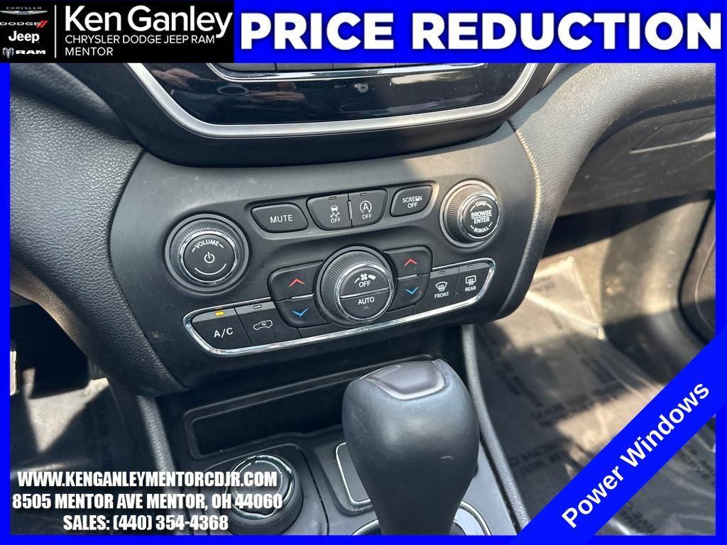 used 2019 Jeep Cherokee car, priced at $18,500