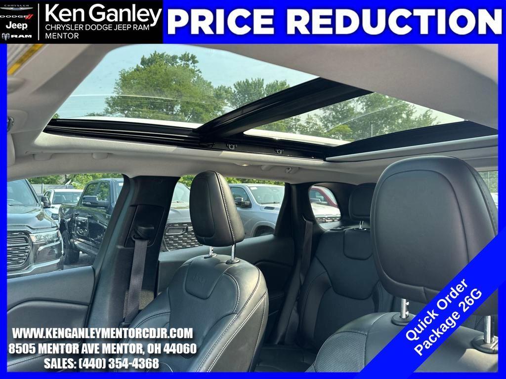 used 2019 Jeep Cherokee car, priced at $18,500