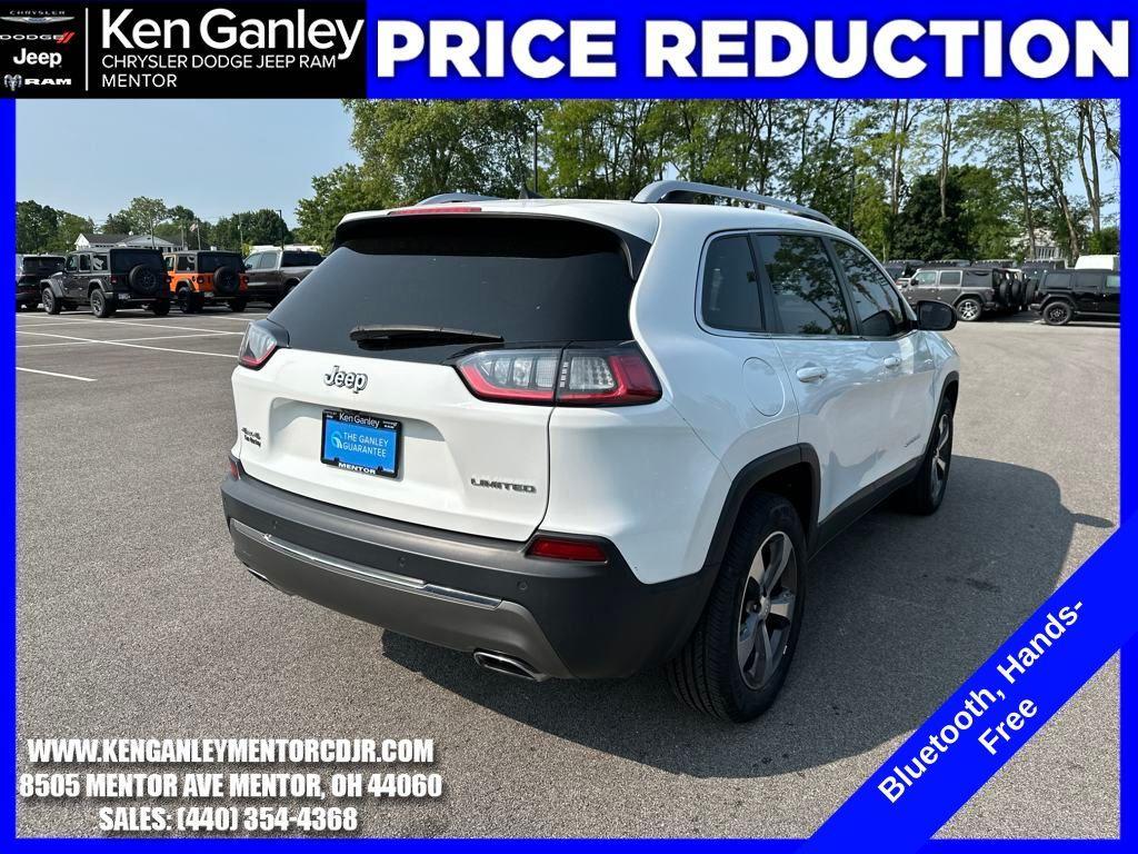 used 2019 Jeep Cherokee car, priced at $18,500
