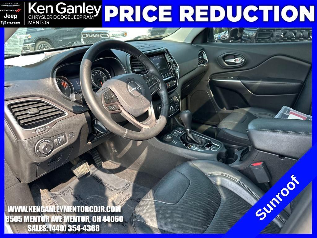 used 2019 Jeep Cherokee car, priced at $18,500