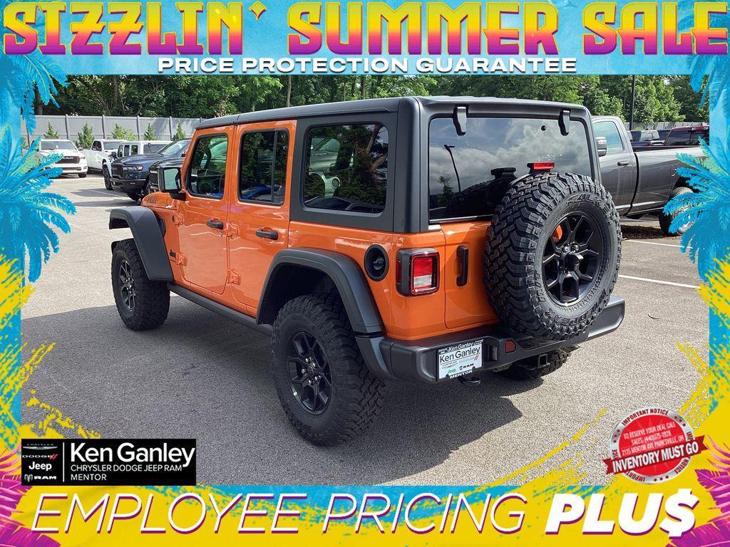 new 2025 Jeep Wrangler car, priced at $48,390