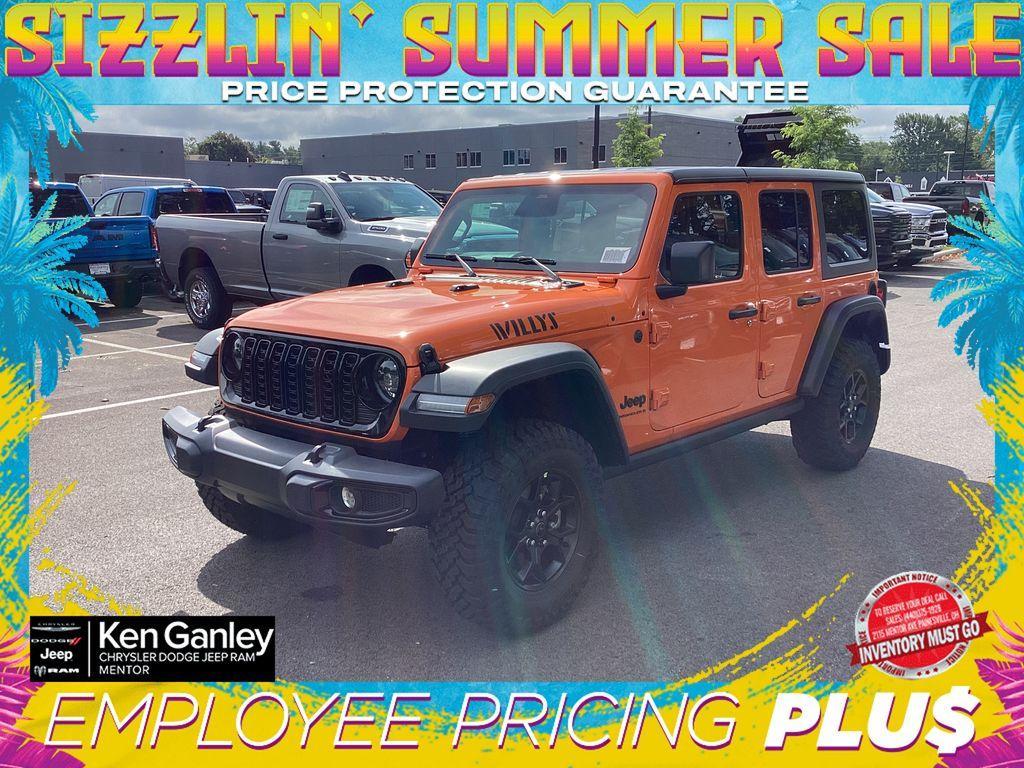 new 2025 Jeep Wrangler car, priced at $48,390