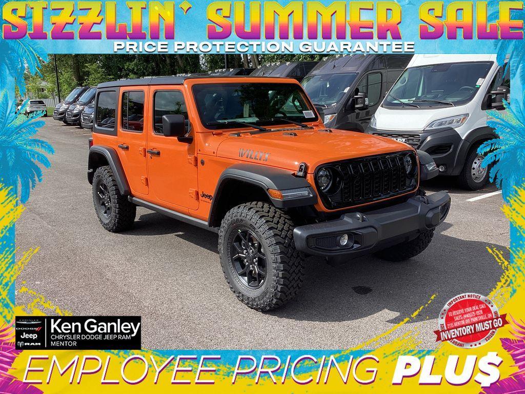 new 2025 Jeep Wrangler car, priced at $48,390