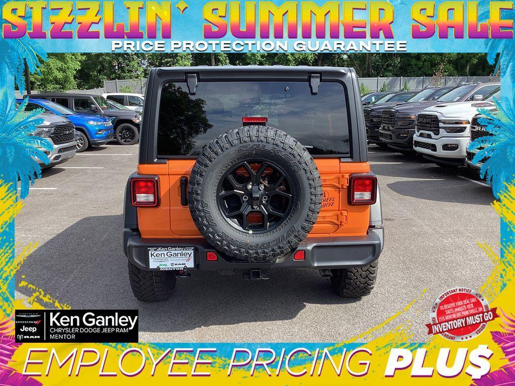 new 2025 Jeep Wrangler car, priced at $48,390