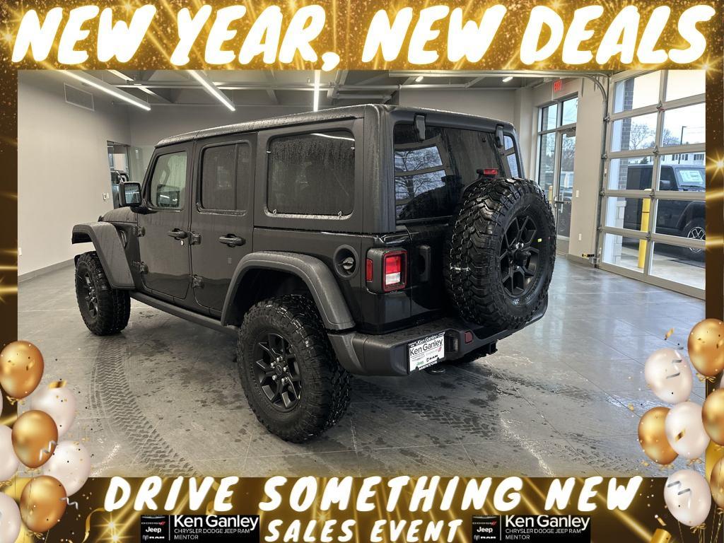 new 2025 Jeep Wrangler car, priced at $44,082