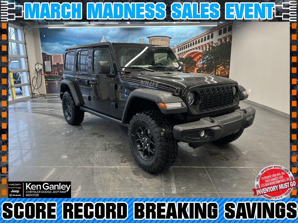 new 2025 Jeep Wrangler car, priced at $44,082