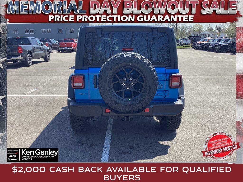 new 2025 Jeep Wrangler 4xe car, priced at $53,180