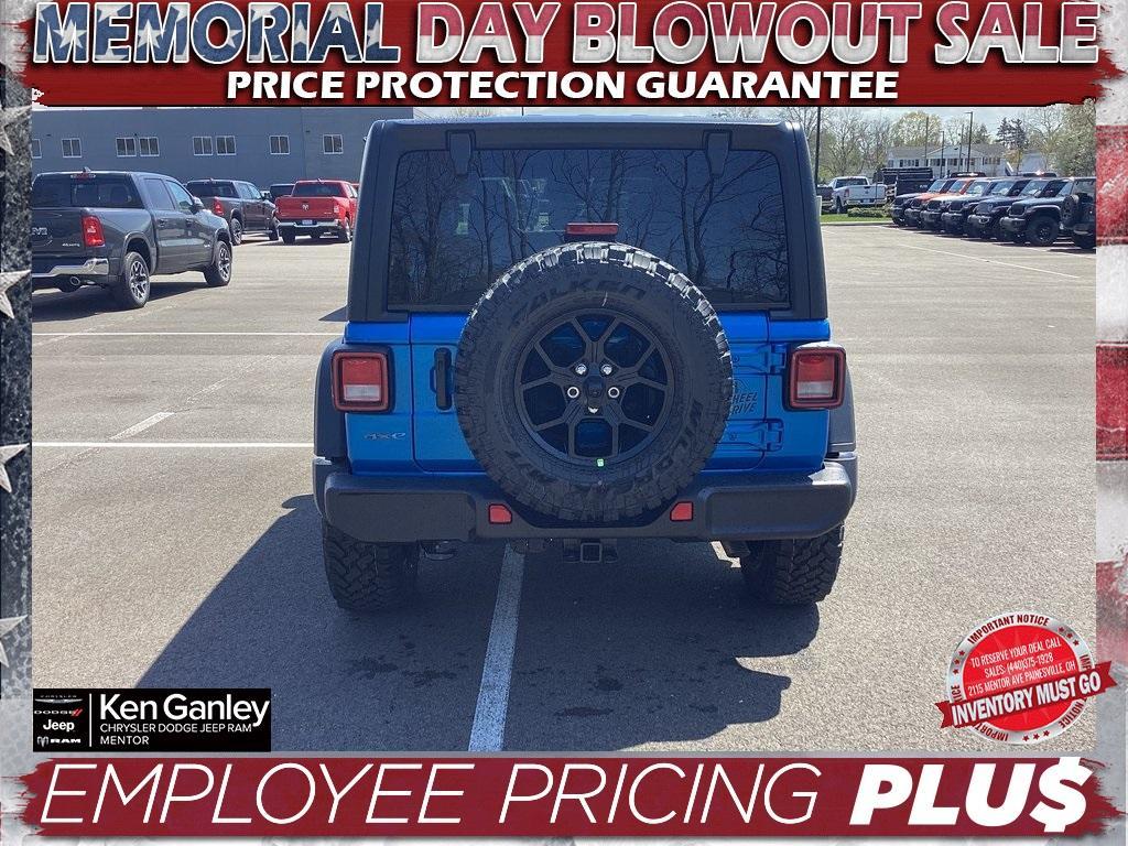 new 2025 Jeep Wrangler 4xe car, priced at $53,300