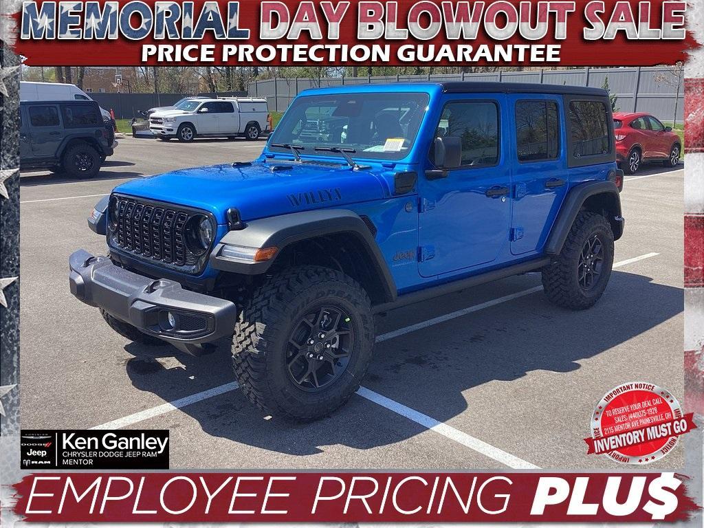 new 2025 Jeep Wrangler 4xe car, priced at $53,300