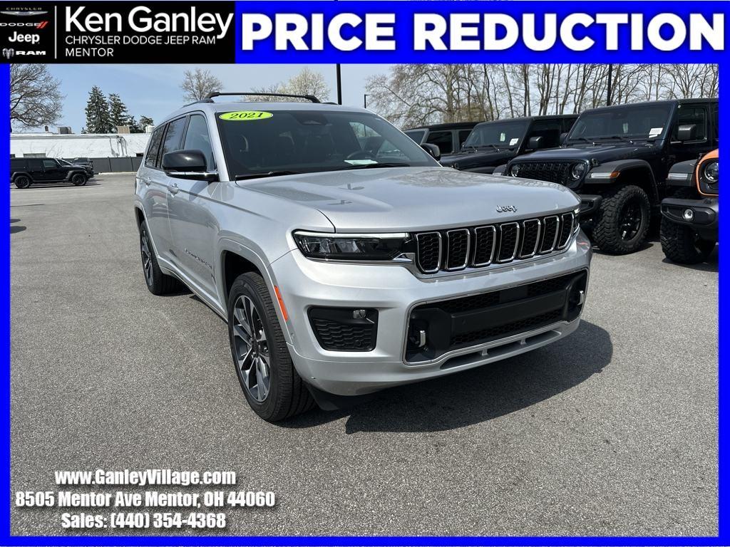 used 2021 Jeep Grand Cherokee L car, priced at $37,600