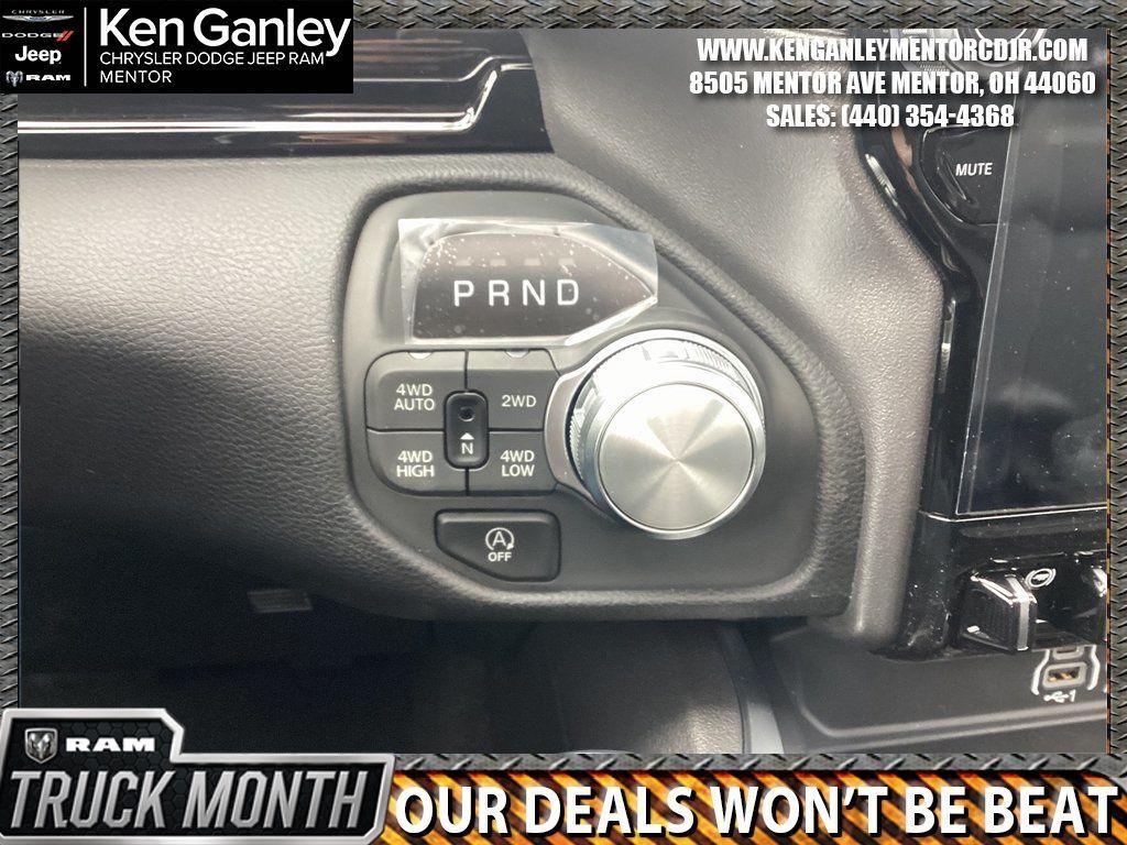 new 2025 Ram 1500 car, priced at $62,673