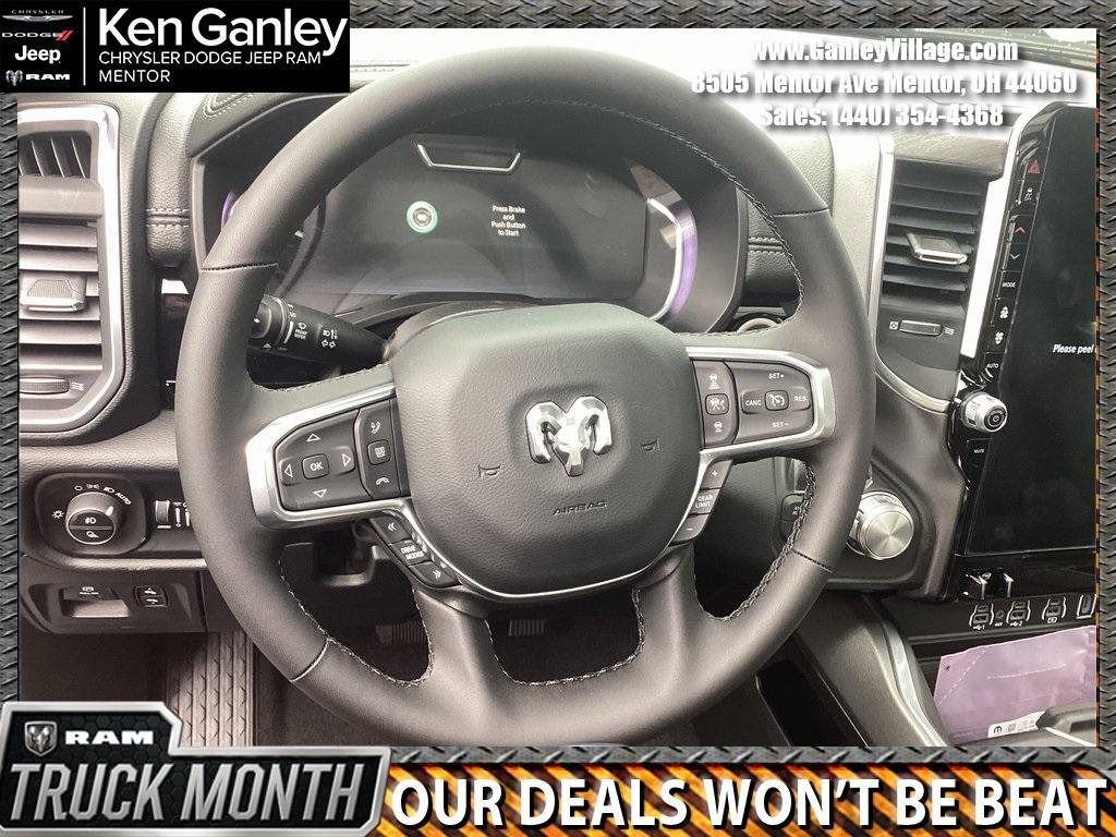 new 2025 Ram 1500 car, priced at $58,710