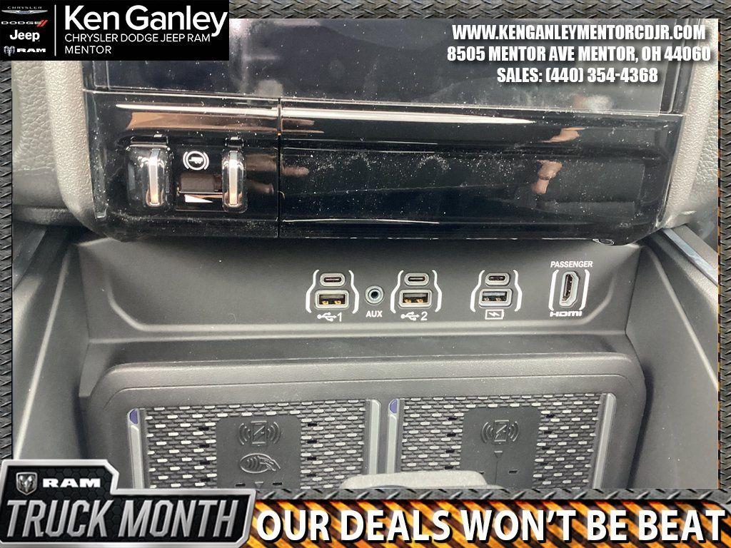 new 2025 Ram 1500 car, priced at $62,673