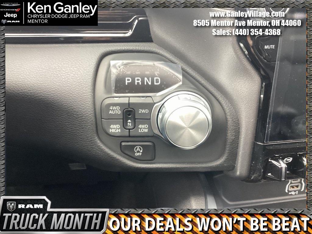 new 2025 Ram 1500 car, priced at $58,710