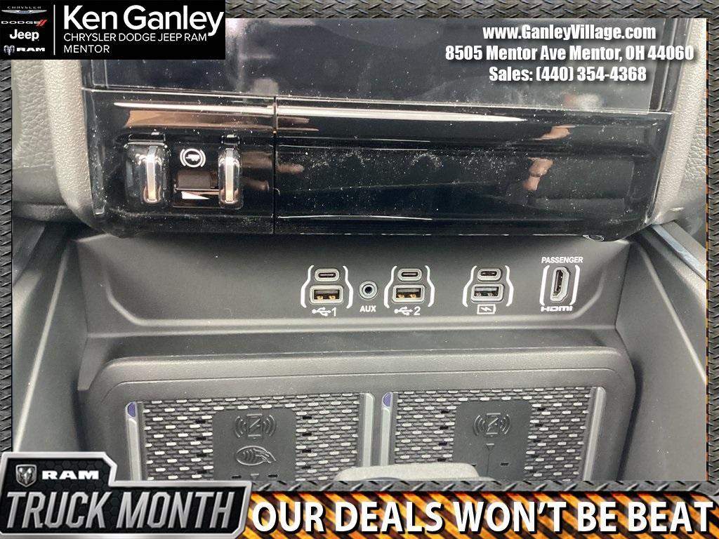 new 2025 Ram 1500 car, priced at $58,710