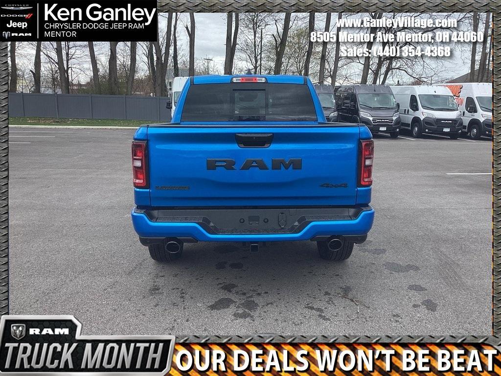 new 2025 Ram 1500 car, priced at $58,710