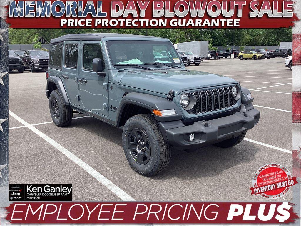 new 2025 Jeep Wrangler car, priced at $35,505