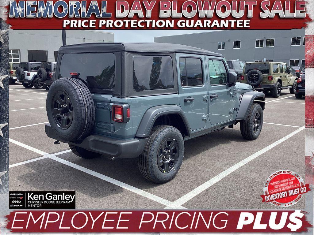 new 2025 Jeep Wrangler car, priced at $35,505