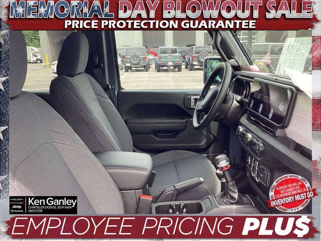 new 2025 Jeep Wrangler car, priced at $35,505