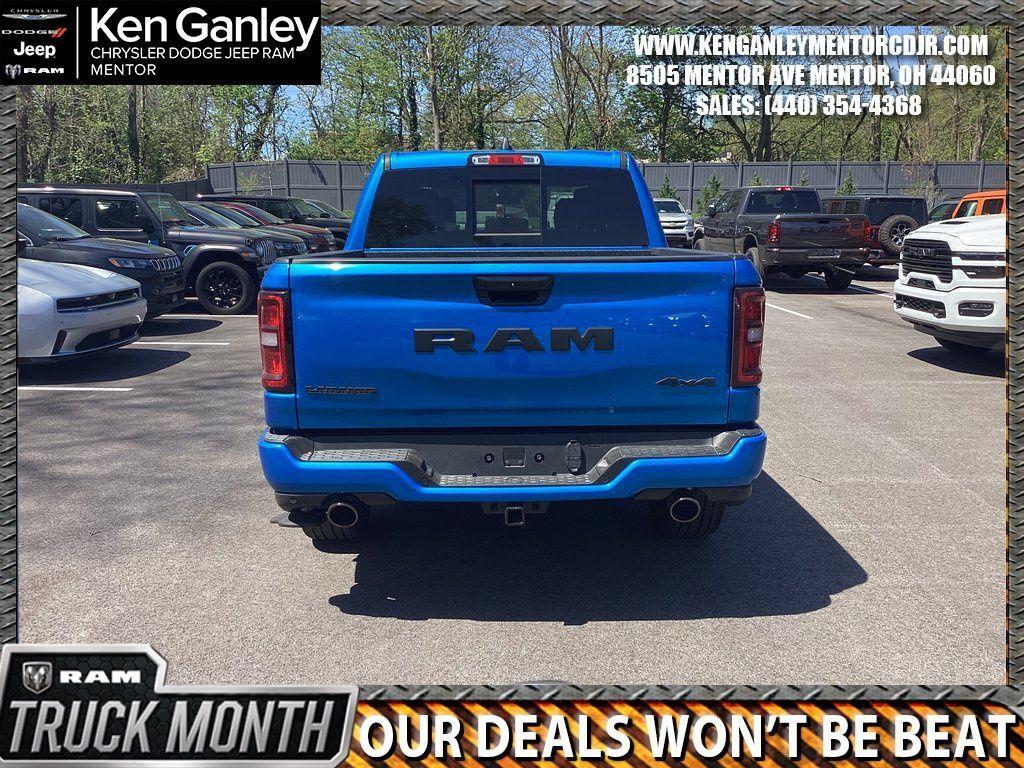 new 2025 Ram 1500 car, priced at $62,718