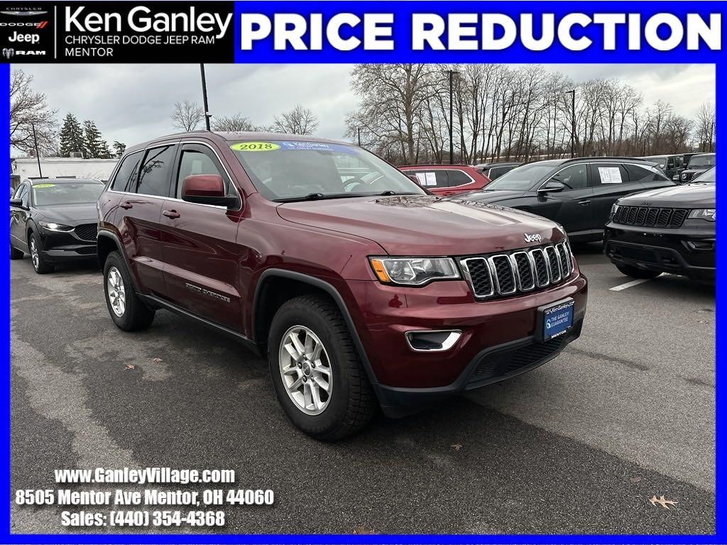 used 2018 Jeep Grand Cherokee car, priced at $19,903