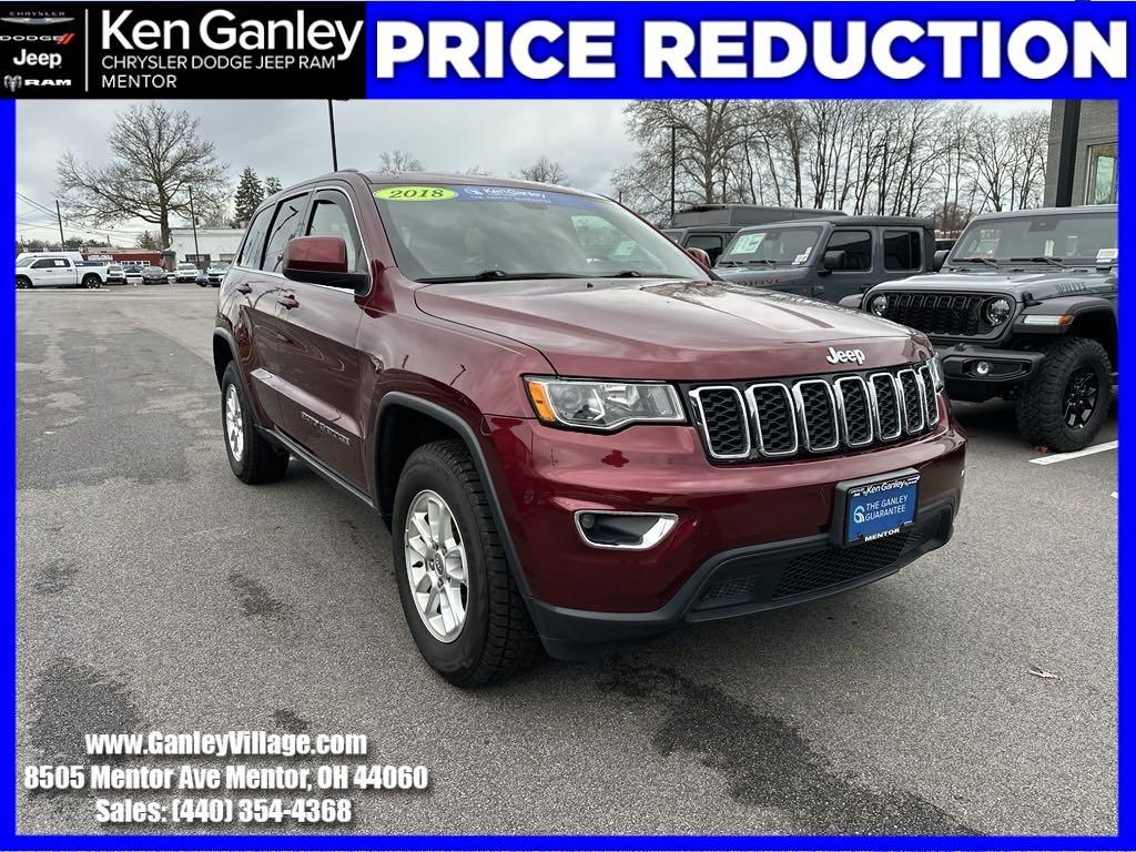 used 2018 Jeep Grand Cherokee car, priced at $19,903