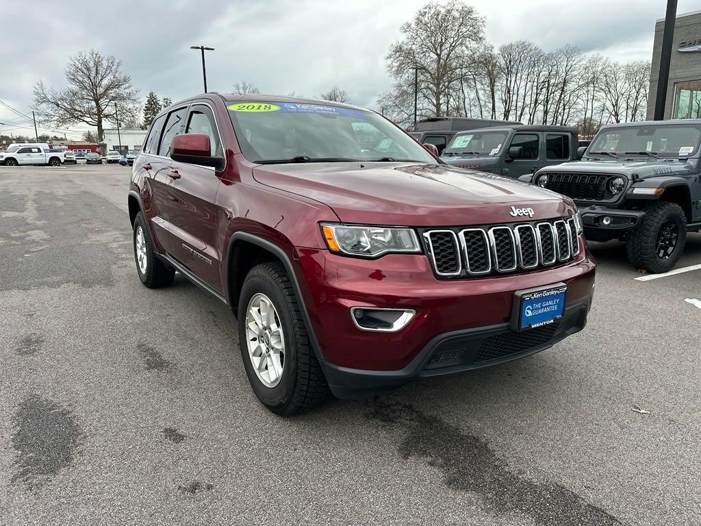 used 2018 Jeep Grand Cherokee car, priced at $19,903