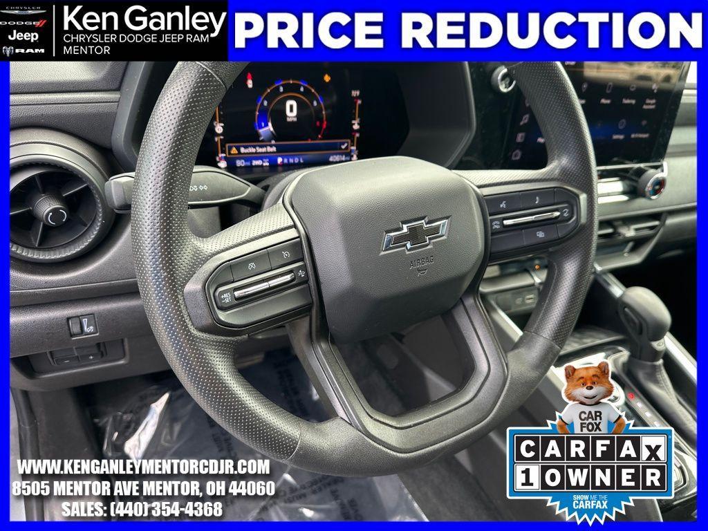 used 2023 Chevrolet Colorado car, priced at $33,879