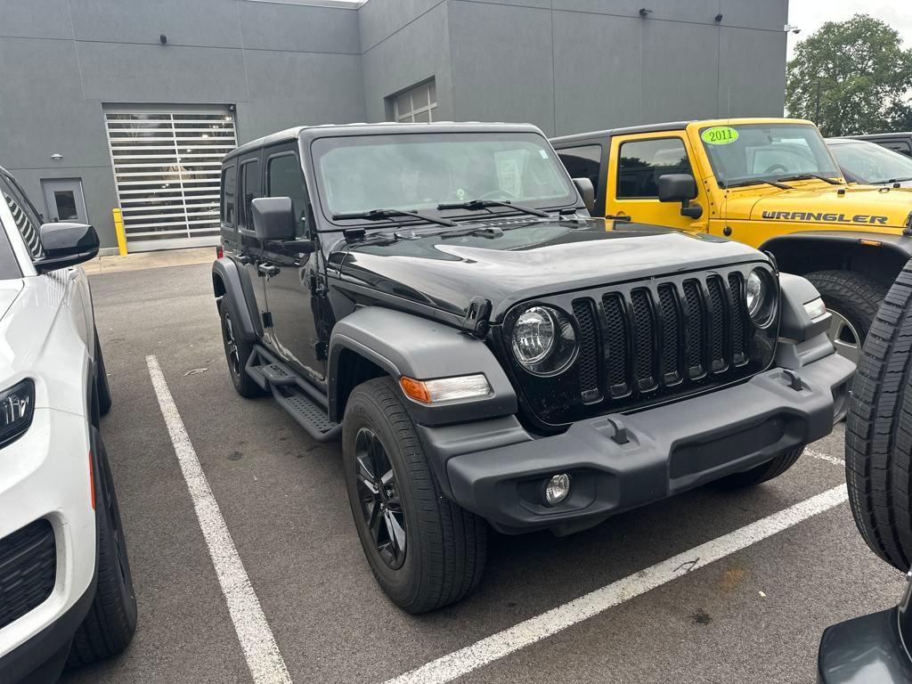 used 2021 Jeep Wrangler Unlimited car, priced at $28,900